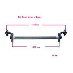 Sprint MotosIII/Quads 500 kg essieux