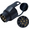 Adaptador Clavija 13/7P (remolque/coche)