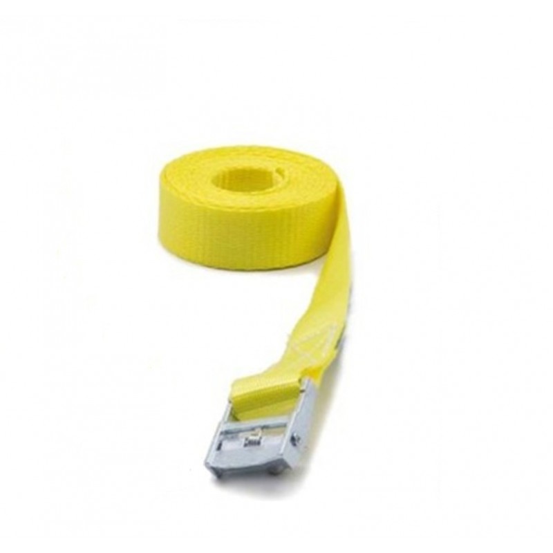 Cincha de Amarre 25 mm con Hebilla Metálica – 3 Metros