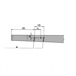 LANZA REMOLQUE 1600 KG Juego de 2 Un Alko 161T