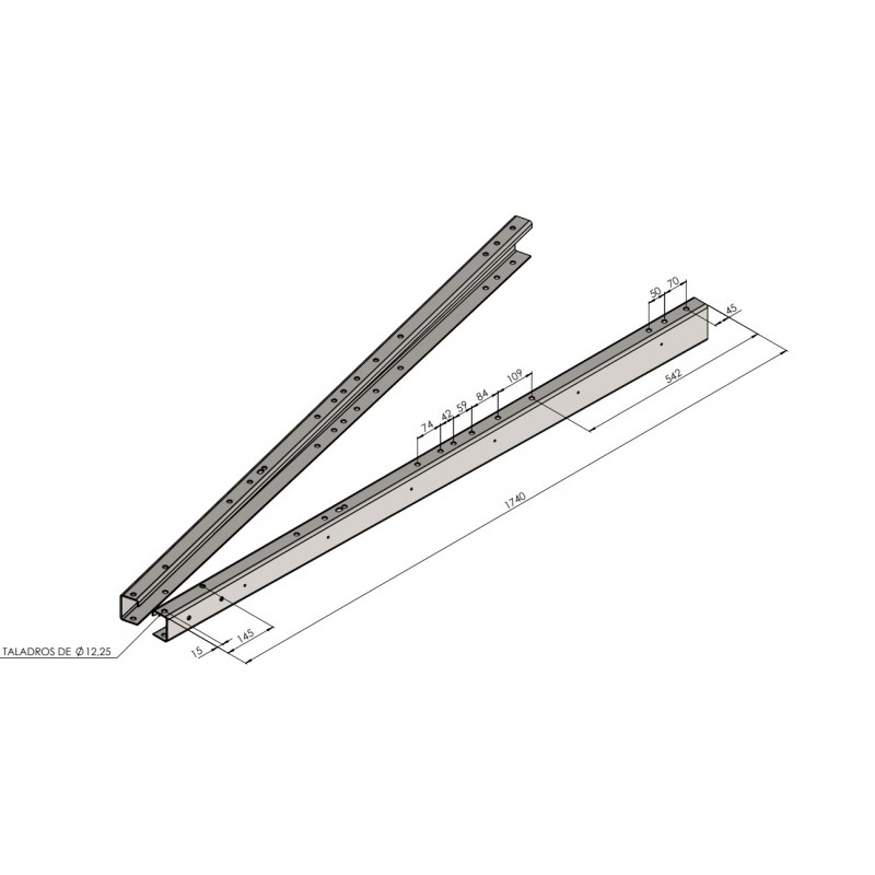 LANZA PARA REMOLQUES MAX 750 KG